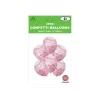 Pink Star Confetti Balloon 12inch 6pk