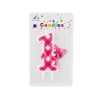 Pink 1st Jumbo Number Candle