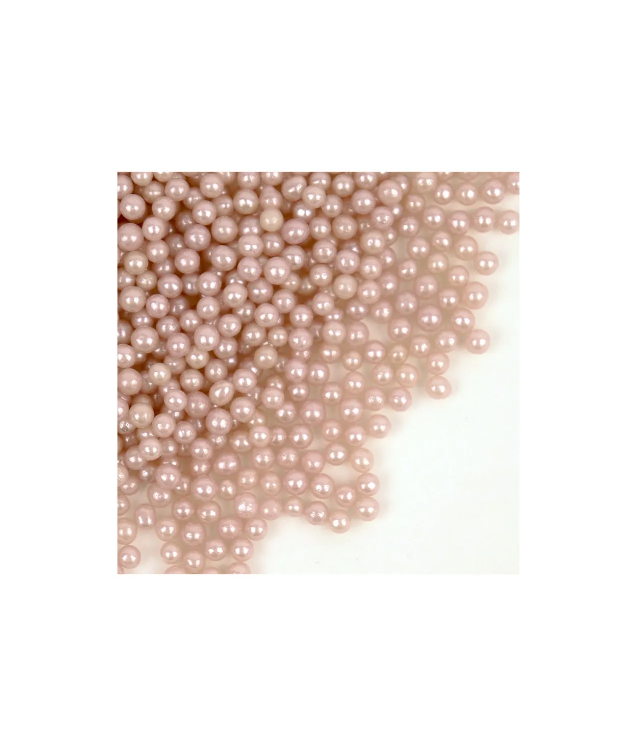 Pink Sugar Pearls 4mm 80g