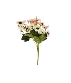 Pink & White Daisy 18 Heads 32cm