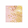 Pink With Gold Dots Large Napkins 20pc