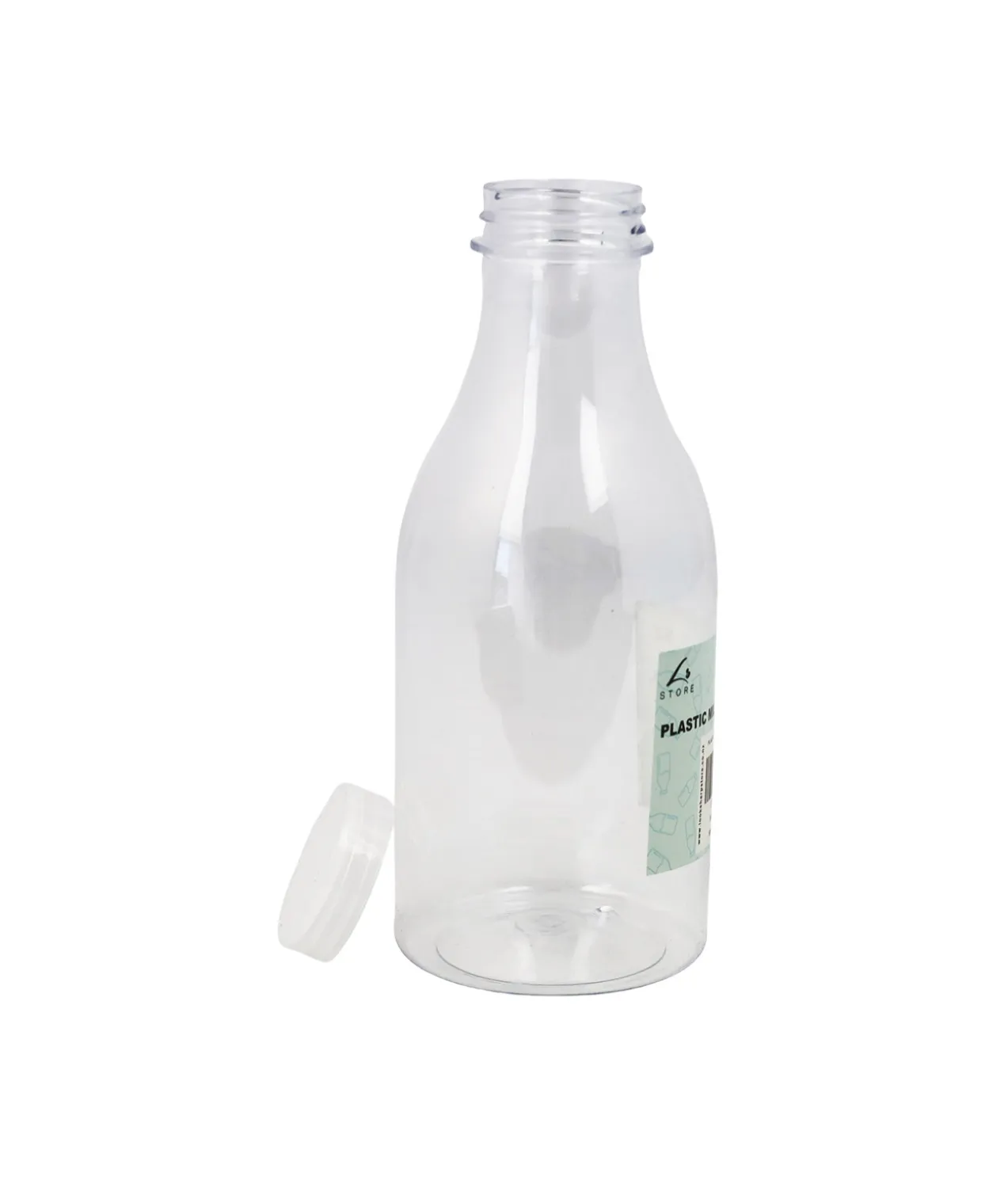 Plastic Milk Bottle 500ml 18cm