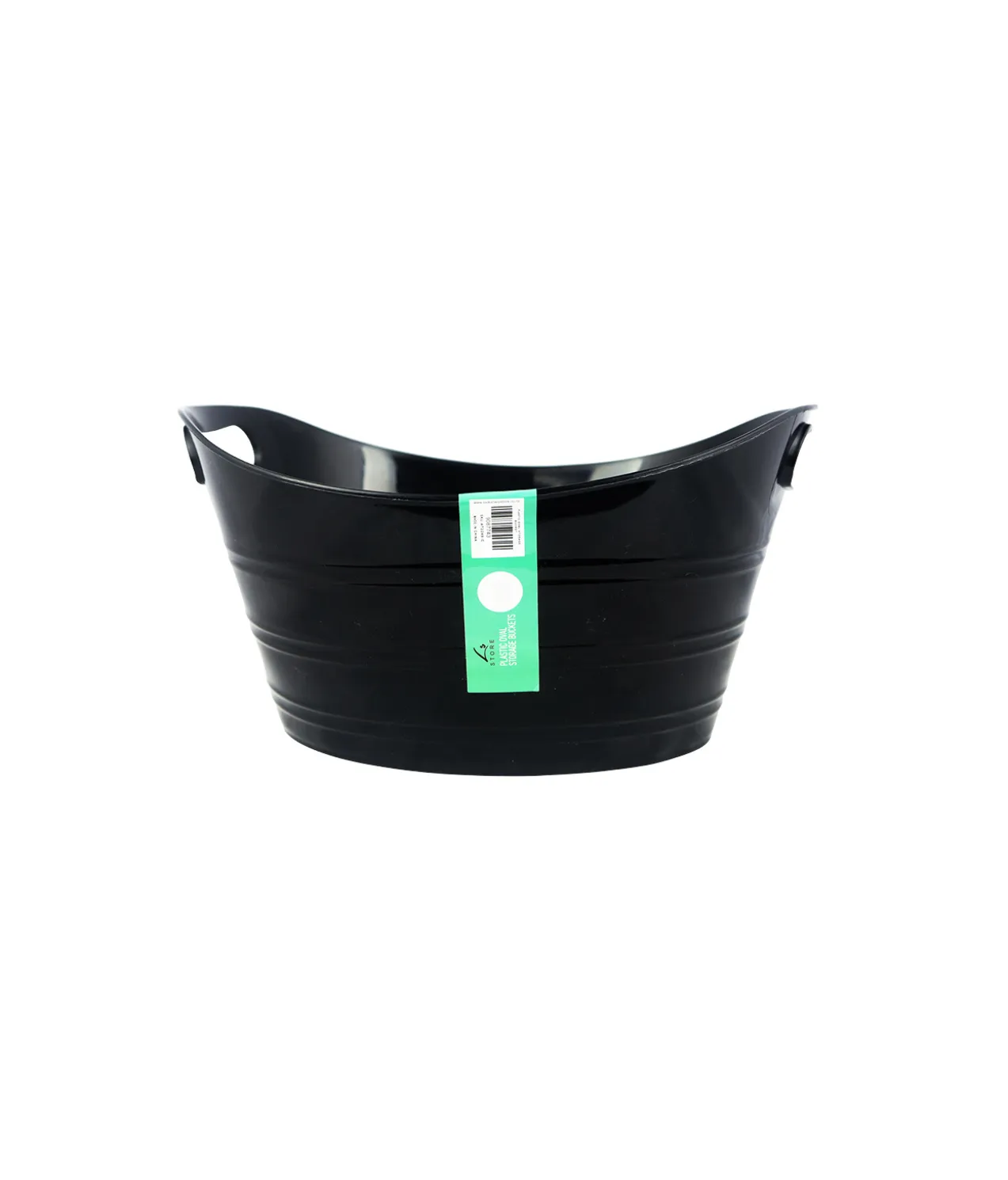 Plastic Oval Storage Bucket