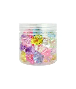 Plastic Stone Gems 2.5cm 80g