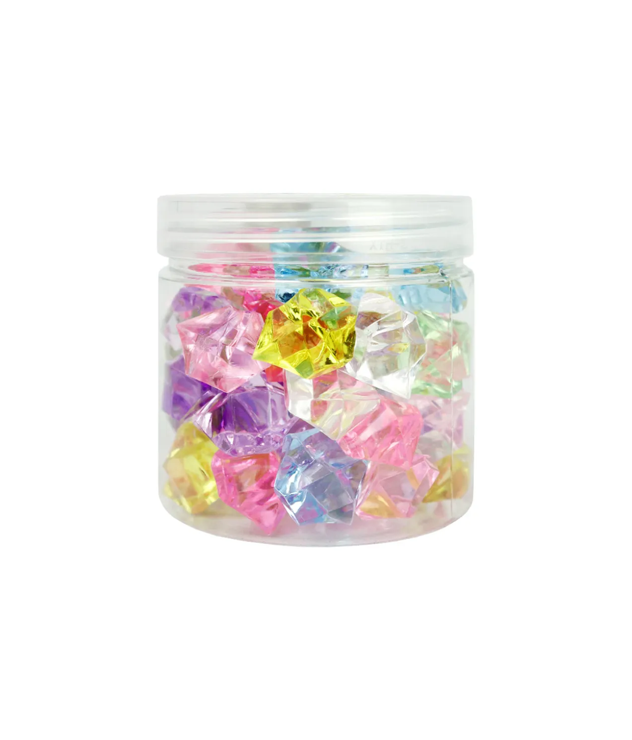 Plastic Stone Gems 2.5cm 80g