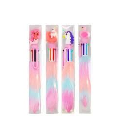 Plush Cartoon Multicolor Pen 10 colors Assorted