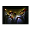 Poinsettia Cool White String Lights 1.5m