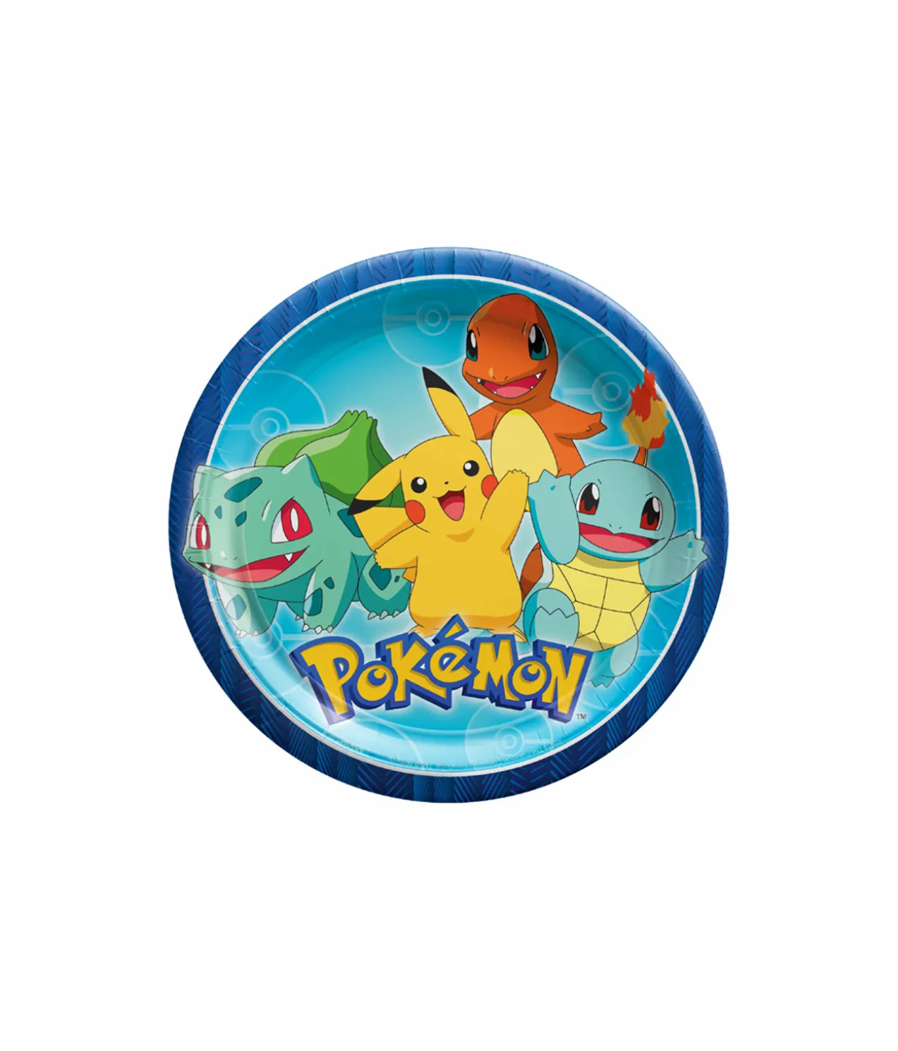 Pokemon Paper Plates 8pk