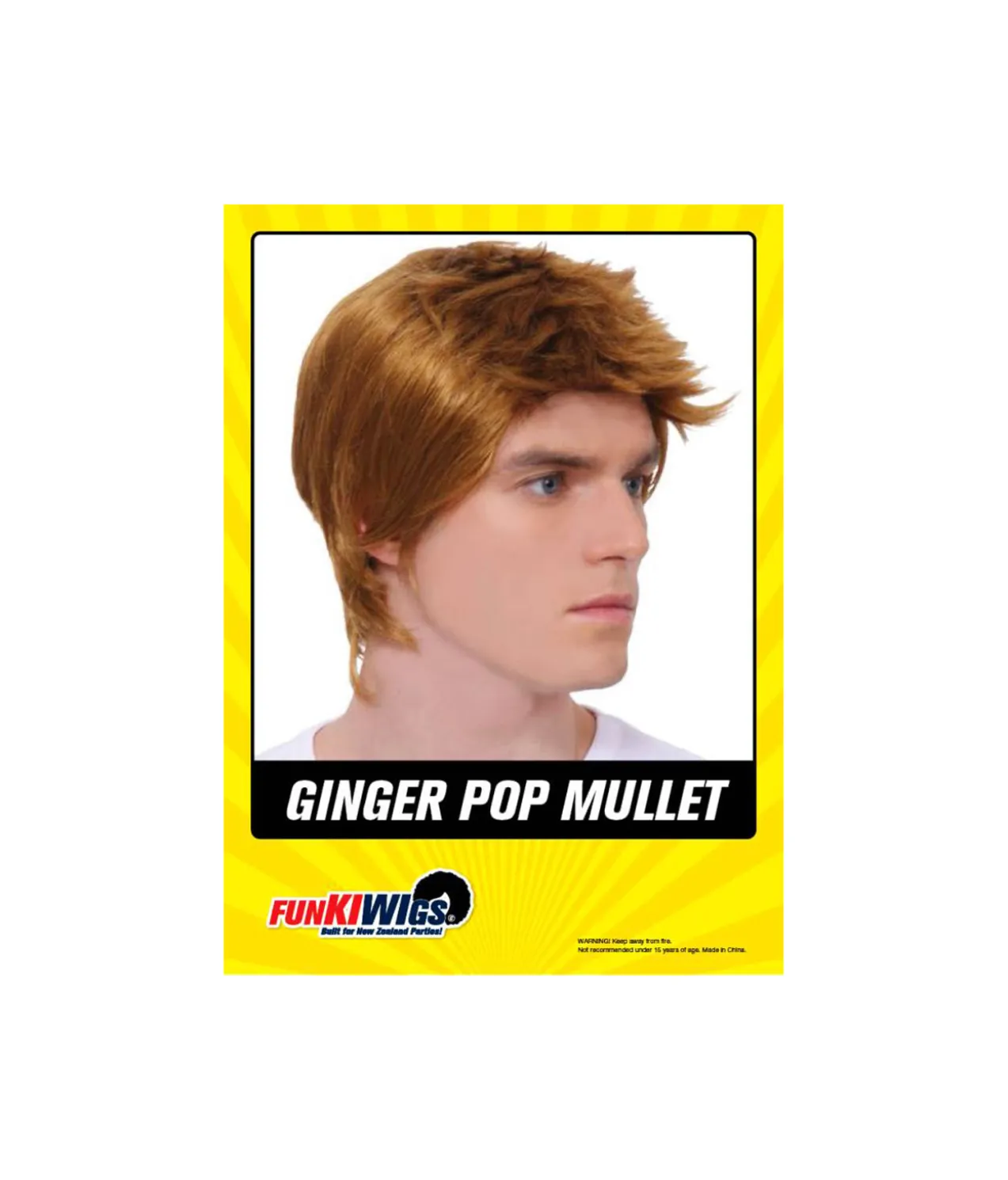 Pop Mullet Ginger