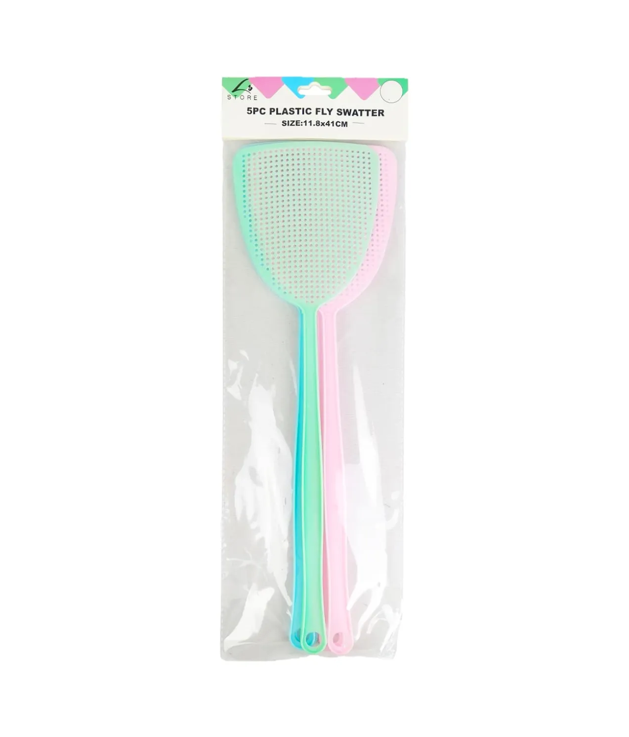 PP Fly Swatter 11.8x41cm 5pc