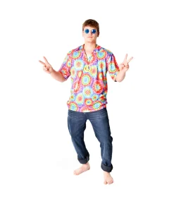 Psychedelic Hippy Shirt XL