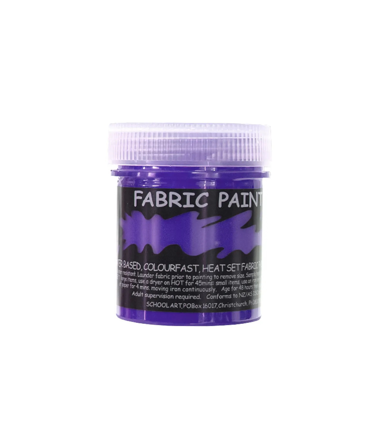 Purple Fabric Paint