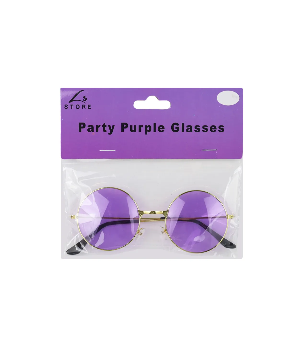 Purple Lennon Party Glasses
