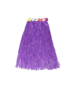 Purple Long Hula Skirt 80cm
