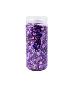 Purple Natural Crushed Sea Shells 4-10mm 550g
