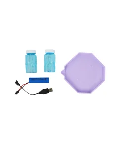 Purple Rocket Launcher Bubble Gun