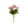 Purple Rose Bunch 7 Head 32cm