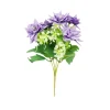 Purple Rose 5 Head 28cm