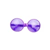 Purple Round Party Glasses 16 x 8cm