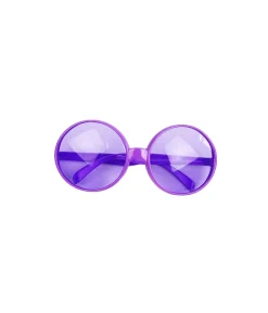 Purple Round Party Glasses 16 x 8cm