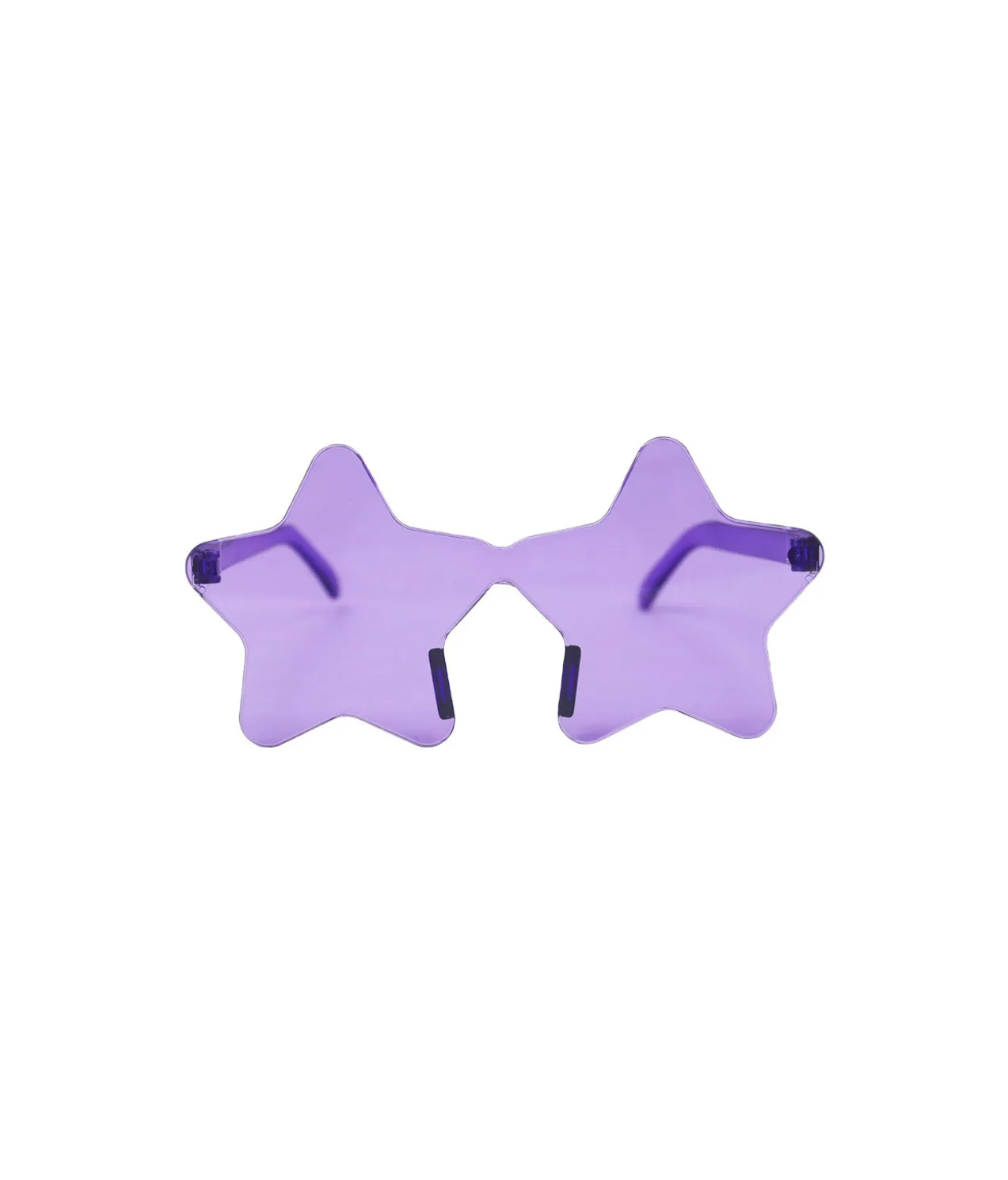 Purple Solid Color Party Star Glasses