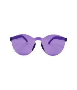 Purple Solid Colour Party Glasses