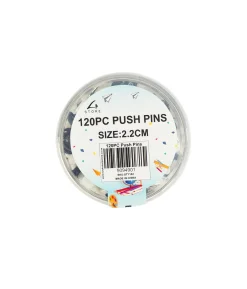 Push Pins 120pc 2.2cm