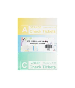Raffle Ticket Books 6pk