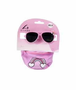 Rainbow Bag And Glasses Set