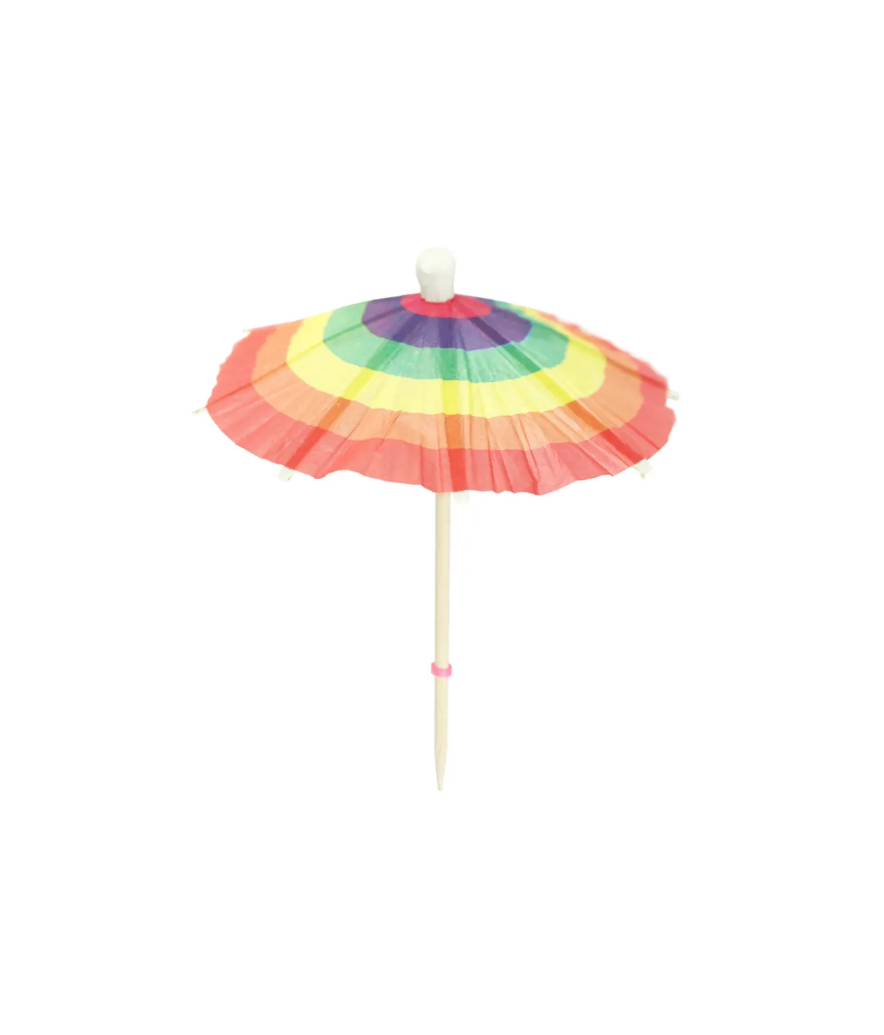 Rainbow Cocktail Umbrellas 24pk