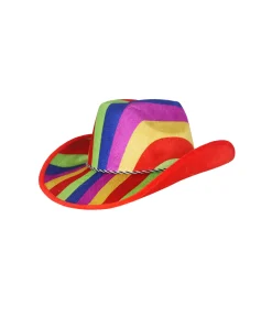 Rainbow Cowboy Hat