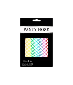 Rainbow Large Fishnet Stockings