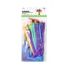 Rainbow Mixed Magic Balloons With Pump 50pcs