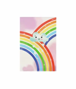 Rainbow Note Pad 60 Sheets 4Pc 6.5×9.5cm