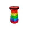 Rainbow Outdoor Folding Stool 25×43.5cm
