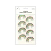 Rainbow Rhinestone Stickers 19.5x10cm