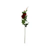 Red Artificial Rose Head 78cm