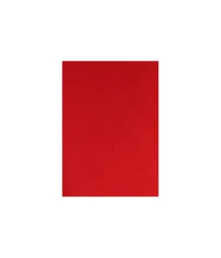 Red A4 Soft Felt 10pk