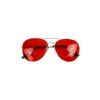 Red Aviator Party Glasses 15 x 5.5cm