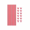 Red Balloon Stick & Cup Set 10pk