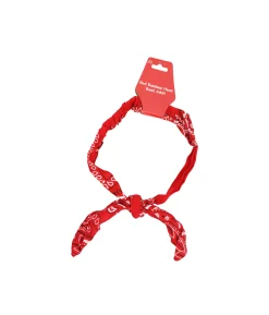 Red Bandana Headband