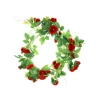 Red Camelia Garland 132cm