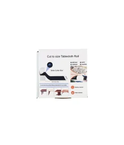 Red Cut To Size Tablecloth 1.37m x 25m