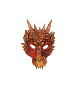Red Dragon Foam Half Mask