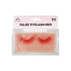 Red False Eyelashes