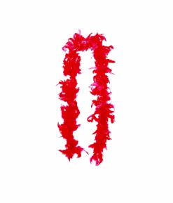 Red Feather Boa