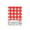 Red Gingham Flannel Table Cloth 137x274cm