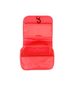 Red Hanging Toiletry Bag 24x42cm