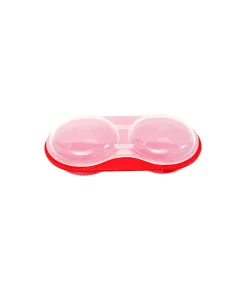 Red Microwave Eggs Poacher 20x11x4cm
