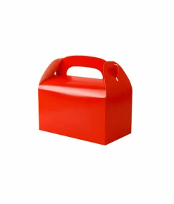 Red Paper Treat Box 6pc (Side Seal)
